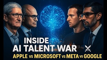5 Surprising Realities About AI Talent War Between Apple, Microsoft, Meta, and Google