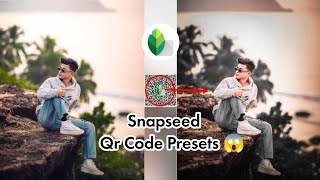 omg 😱 | snapseed qr code photo editing new tricks| snapseed tutorial| snapseed qr code download free