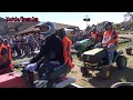1ère course de tracteurs-tondeuses Beaupont 2017