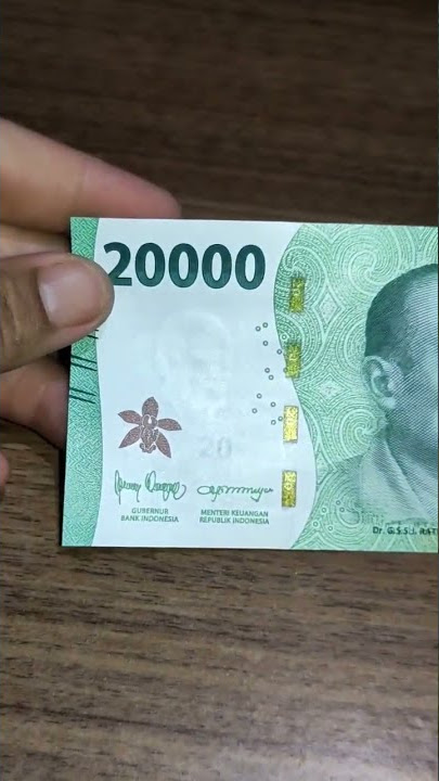 Rupa Uang 20 ribu Baru Emisi 2022