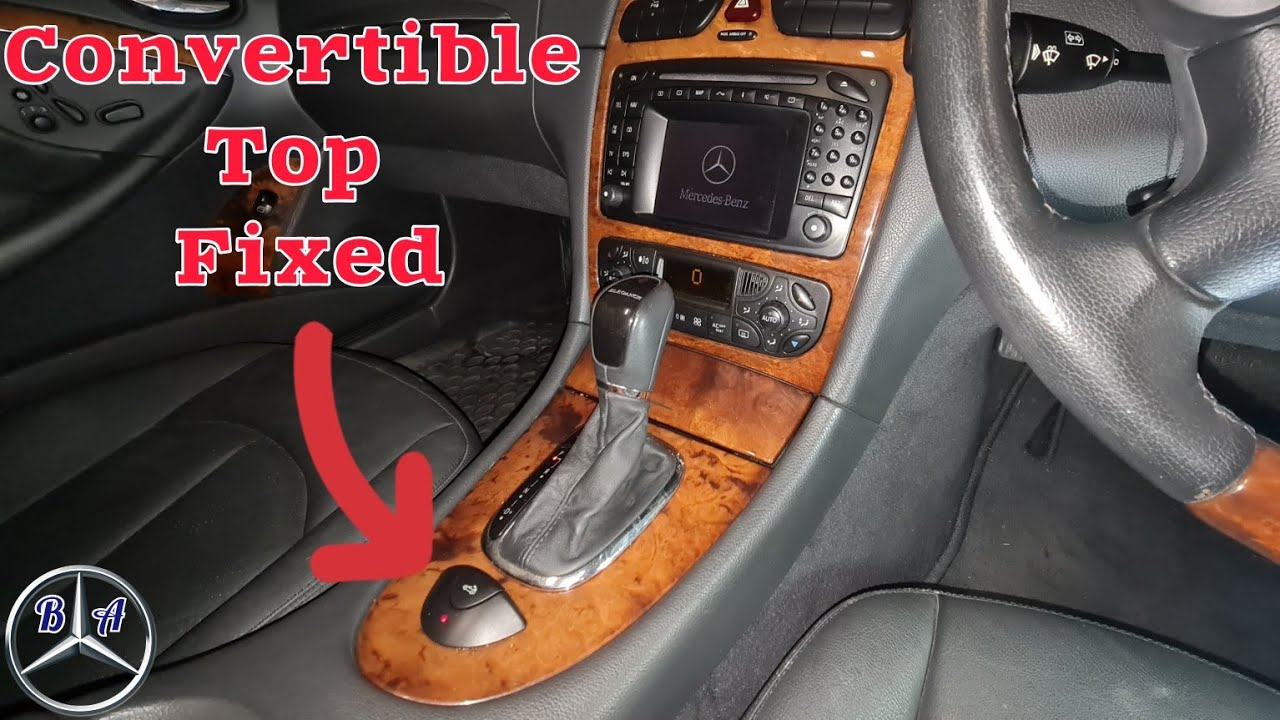 Fixed CLK Convertible Roof Diagnosis A209 YouTube Fixed CLK Convertible Roof Diagnosis A209 YouTube