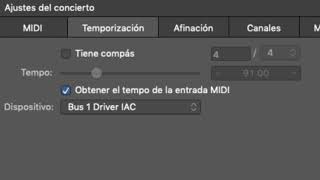 MainStage 3 y Ableton Live (Parte 2): Tempo Sync