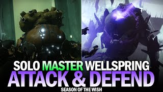 Solo Master Wellspring  Defend & Attack [Destiny 2]
