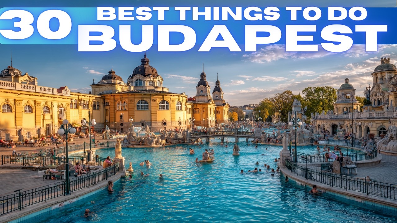 Best Things To Do in Budapest Hungary 2026 4K