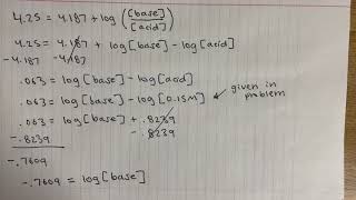 Acids and Bases/Aqueous Ionic Equilibrium, Identifying the pH in a buffer by Armando Castro