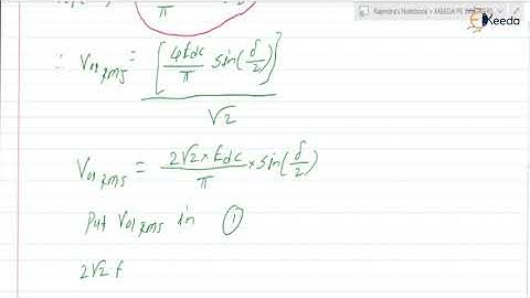 Mastering Pulse Width Modulation Technique : GATE Power Electronics Numerical 2