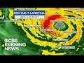 Tracking Hurricane Michael's path