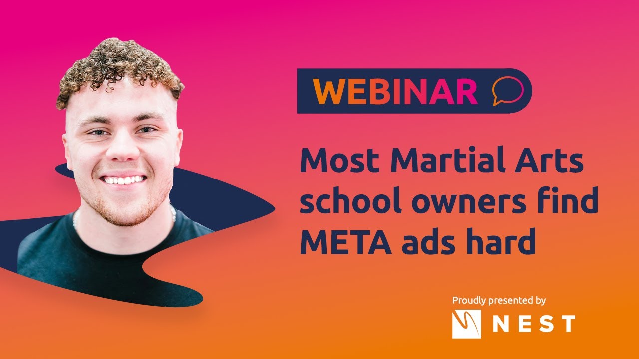 Most Martial Arts school owners find META ads hard YouTube