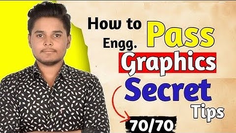 How to pass ED/EG exam // Rgpv engineering graphics exam 2025