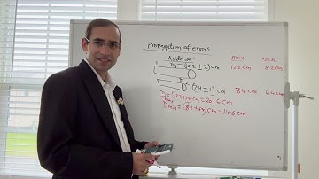 PLV6:Propagation of Error (Part 1)