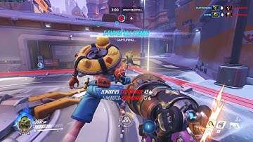 4k 60 fps Max settings Overwatch - Nvedia XSplit Gamecaster test