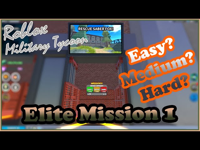 where to find the elite missions in military tycoon｜TikTok Search