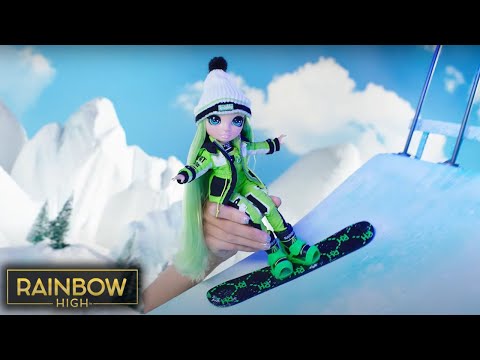 Лялька Rainbow High Winter Violet Willow - Вайолет Віллоу - Purple Fashion Doll, видео 1