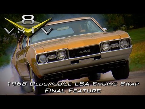 1968 Oldsmobile Cutlass Supercharged 6.2 LSA Engine Install Swap Video Part 6 V8TV