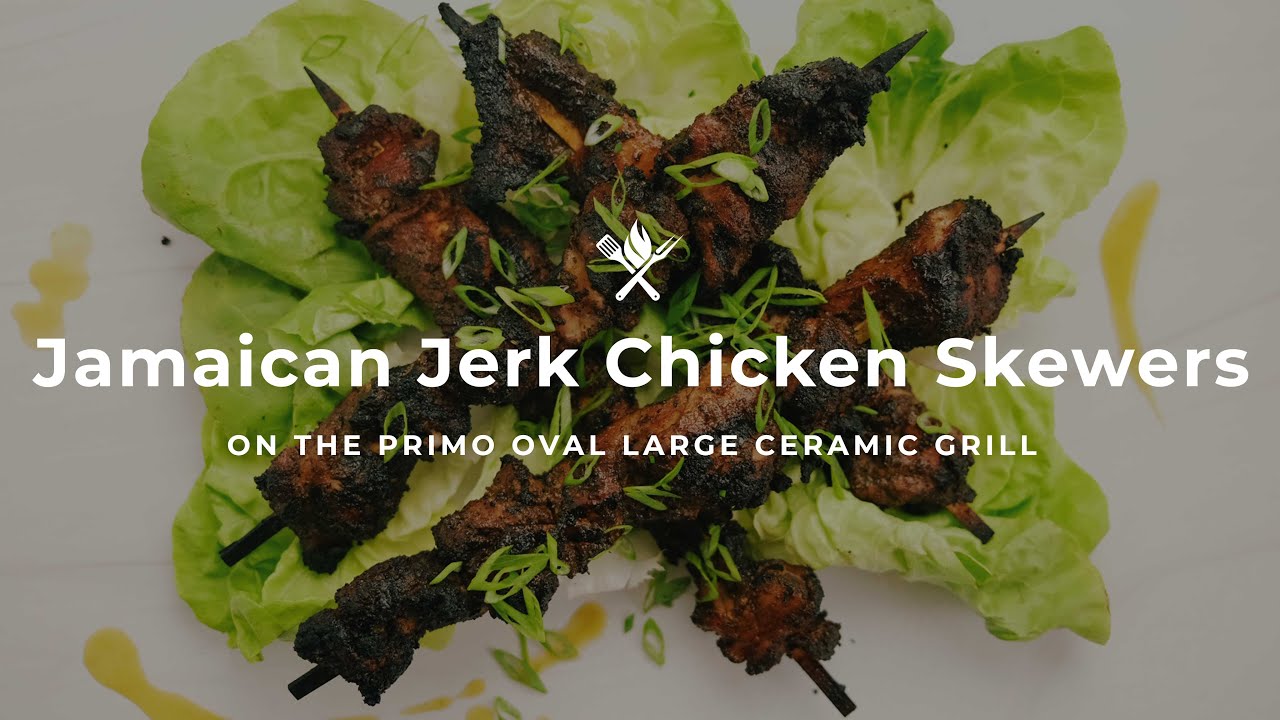 Jamaican Jerk Chicken Skewers