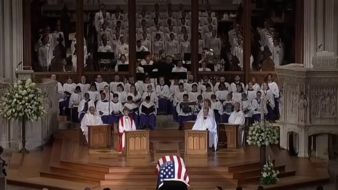 USNA Glee Clubs, Senator McCain's Funeral - 