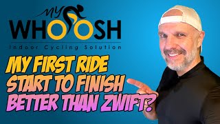 Nathan's First Ride on MyWhoosh // Is it as good as Zwift?