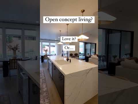 Video: Trying to combine the kitchen with the living room