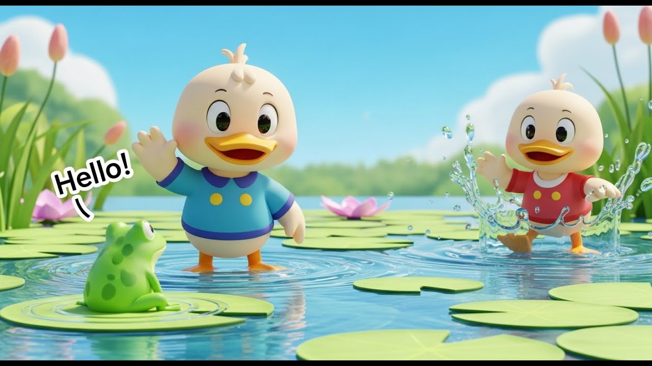 Duck Family Song – Guess the Missing Duckling! | Fun Farm Animal Song for Kids | Counting and