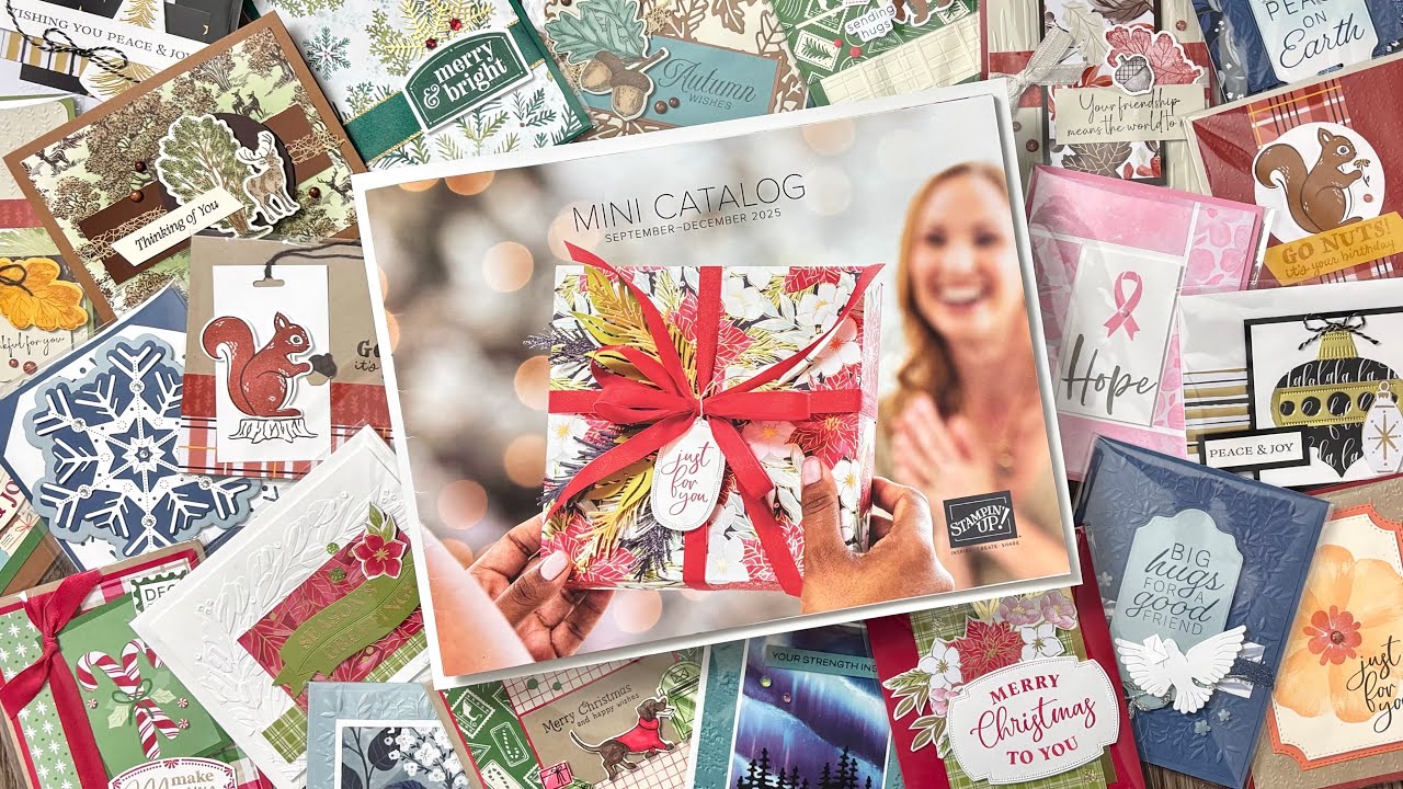 👀50 Card Ideas!! Stampin' Up! Sept-Dec 2025 Mini & Online Exclusives Walk-Through