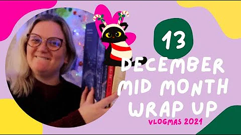 Vlogmas 2021 | Day 13 | December Reading Wrap Up