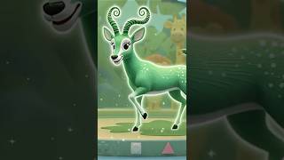 ABC Safari Animal Sounds Song | Nursery Rhyme | colorful learning song for kids | Giggles and Toons