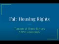Fair Housing &amp; AAPI Community Presentation and Discussion