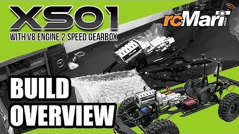 Xtra Speed XS01 Crawler with V8 Engine 2 Speed Gearbox   Build Overview