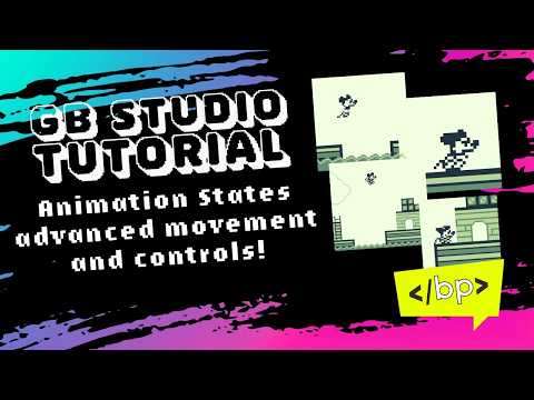 Creating animation states (GB Studio Tutorial)