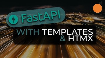 FastAPI Python framework - Returning HTML templates (with HTMX integration)