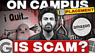 Dark Reality of On Campus placements in India | On Campus Placements in Colleges |