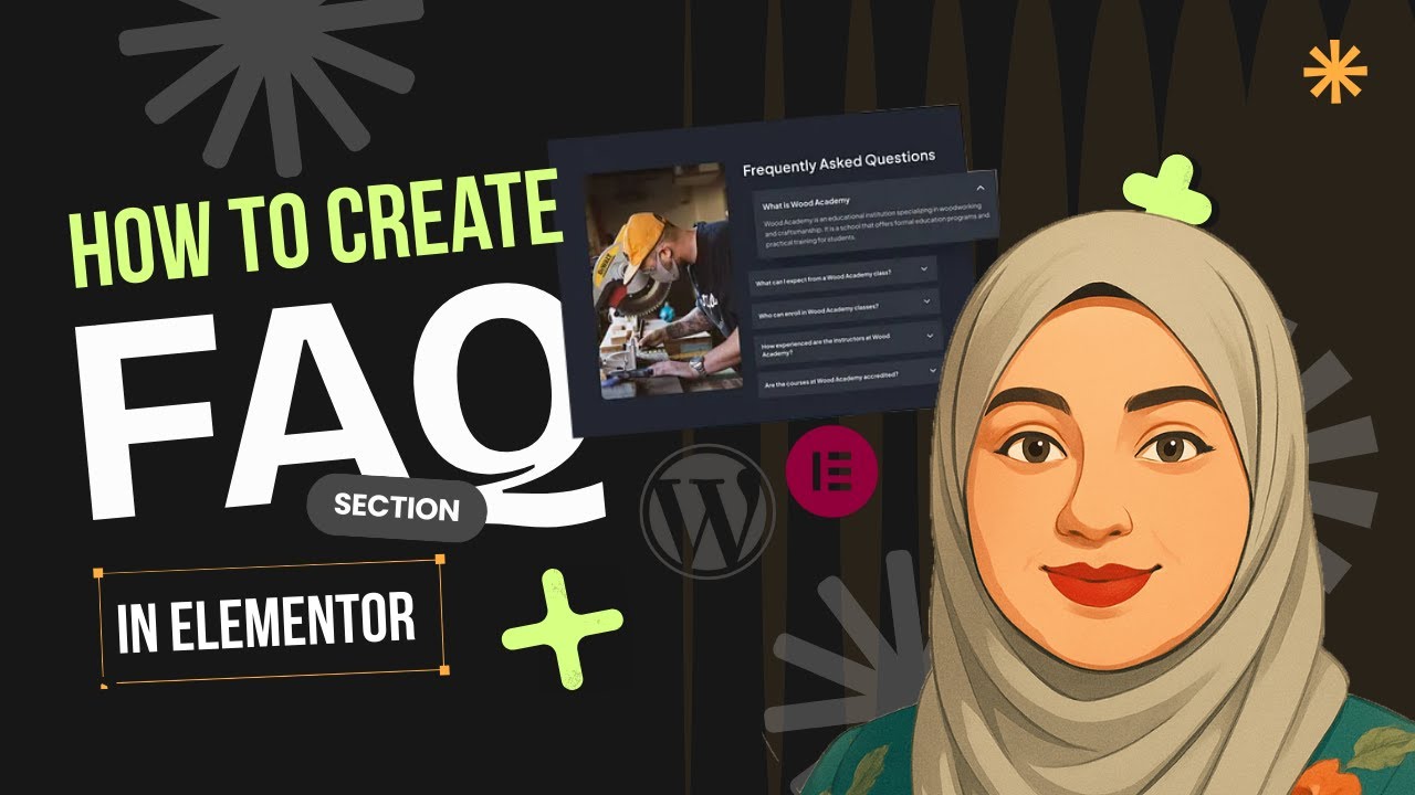How to Create an FAQ Section in WordPress Using Elementor | Step-by-Step Guide 