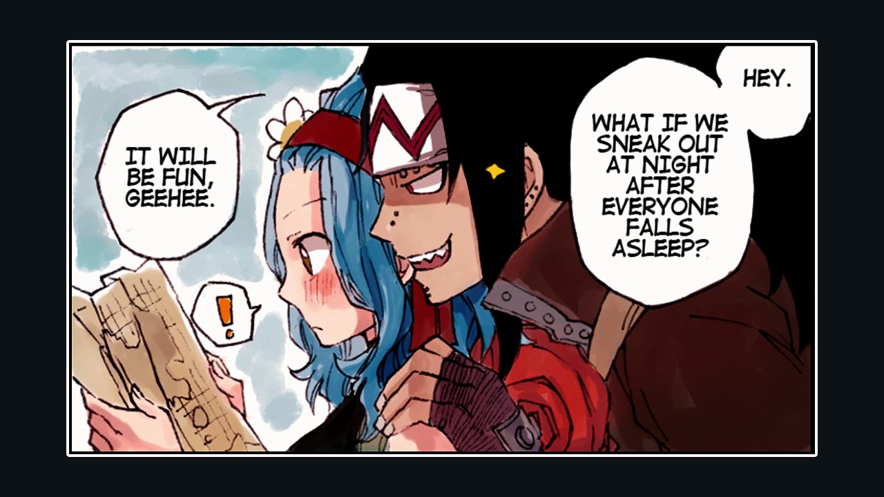 Gajeel x Levy Mini Doujinshi - Under arrest for being a tiny - YouTube