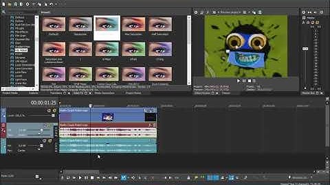 How to make Lost Effect on Sony Vegas