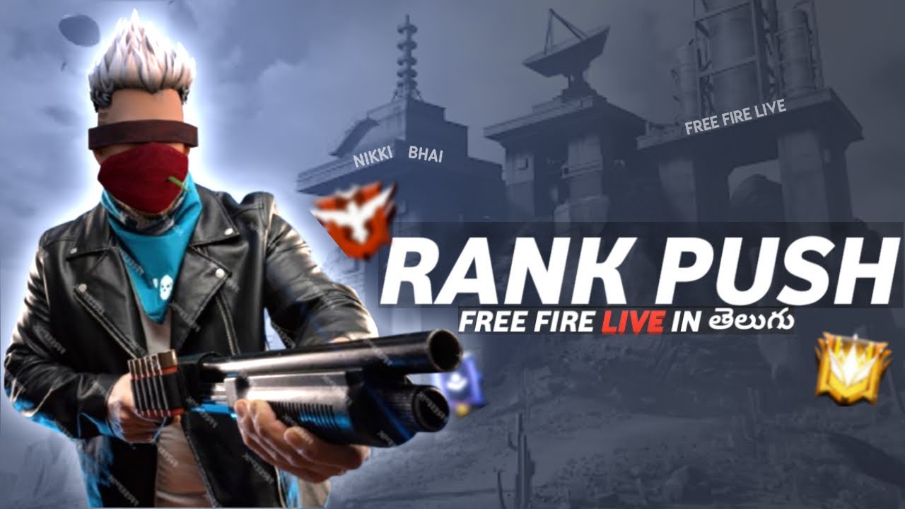 Master Live Rank Push Free Fire Telugu - Nikki Bhai is Live - Telugu ...