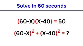 Thailand Junior Math Olympiad Problem | Can you solve it within a minute