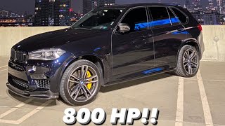 800 HP BMW X5M taking over the PHILLY streets!