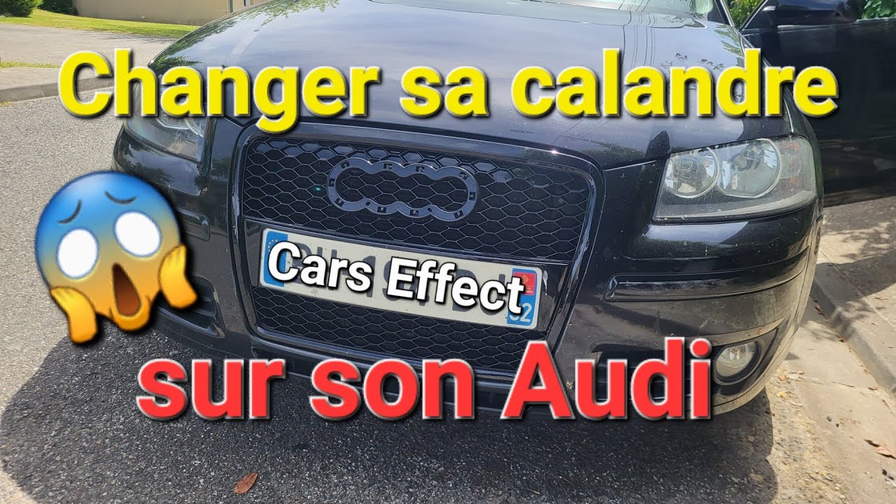 👨‍🔧Comment mettre une calandre Style RS sur son Audi ‼️😀 