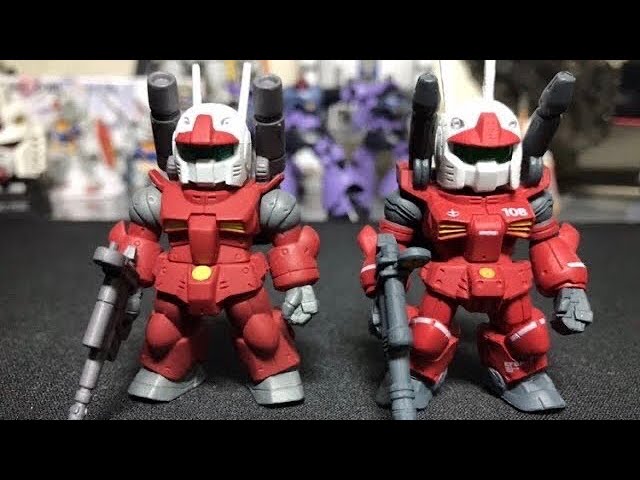 ガンダムコンバージ ガンキャノン 旧型 vs リニューアルver