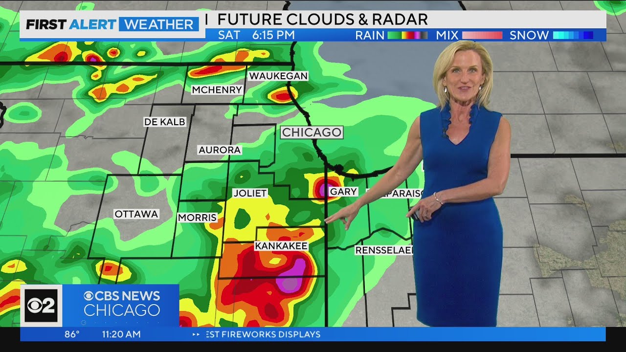 Chicago First Alert Weather: It's going to get steamy - YouTube