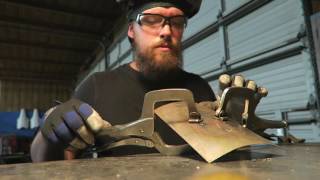 Steel panel patch repair welding on a curved surface. by Connor OnTheWeb 1,470 views 7 years ago 10 minutes, 57 seconds