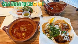 ONLY $15/PERSON! ALL YOU CAN EAT TACO BUFFET @ THIS FAMOUS TACO RESTAURANT IN SACRAMENTO CA!