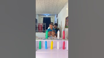 The Best Funny & Entertaining Five (5) Bottle Color Matching Challenge