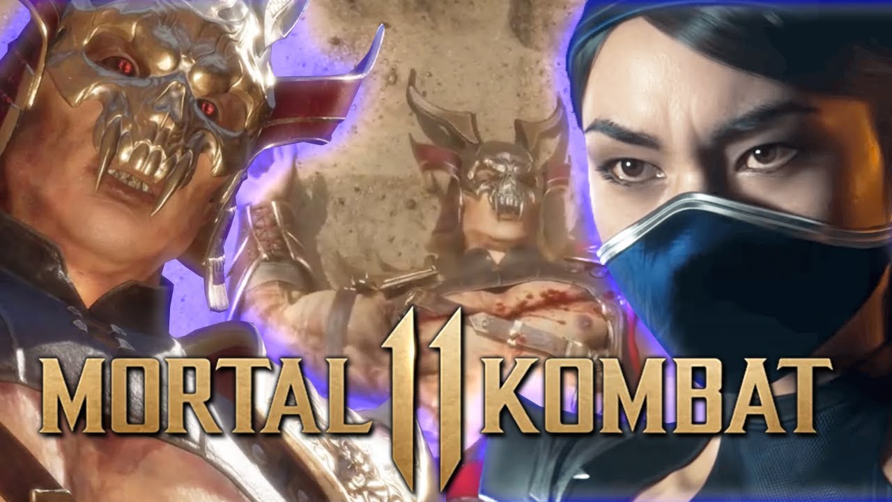 MORTAL KOMBAT 11 KITANA VS SHAO KAHN, COMO ELA CONSEGUIU DERROTAR O