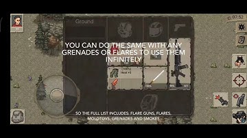 MiniDayZ Infinite Flare Guns and Throwables Glitch