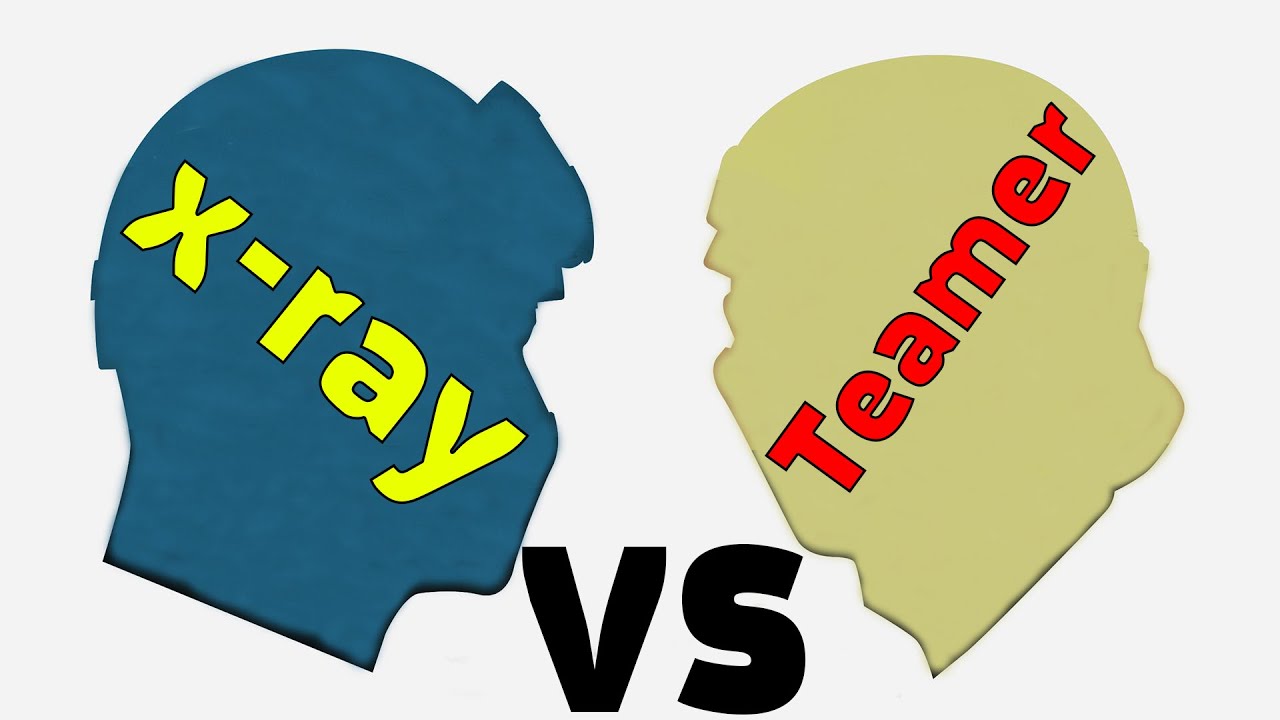 CS:GO X-RAY vs TEAMER - YouTube