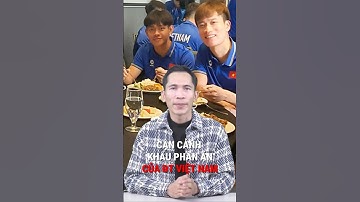 🇻🇳 Cận cảnh khẩu phần ăn của ĐTVN👀🇻🇳 #doituyenvietnam #bongdavietnam