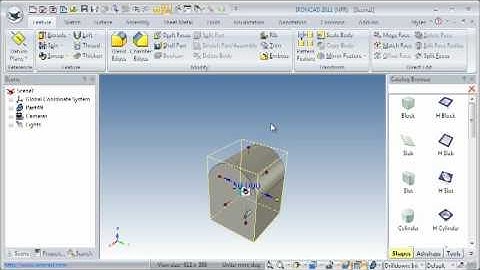 IRONCAD - Blend feature - Full Round