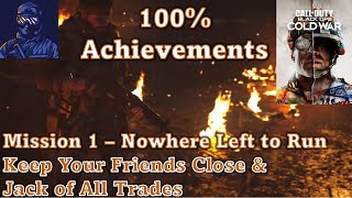 CoD: Black Ops Cold War Mission 1 - Nowhere Left to Run (100% Achievement/Trophy Guide)