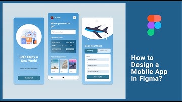 How to Design Mobile Travel App in Figma | Figma Tutorial